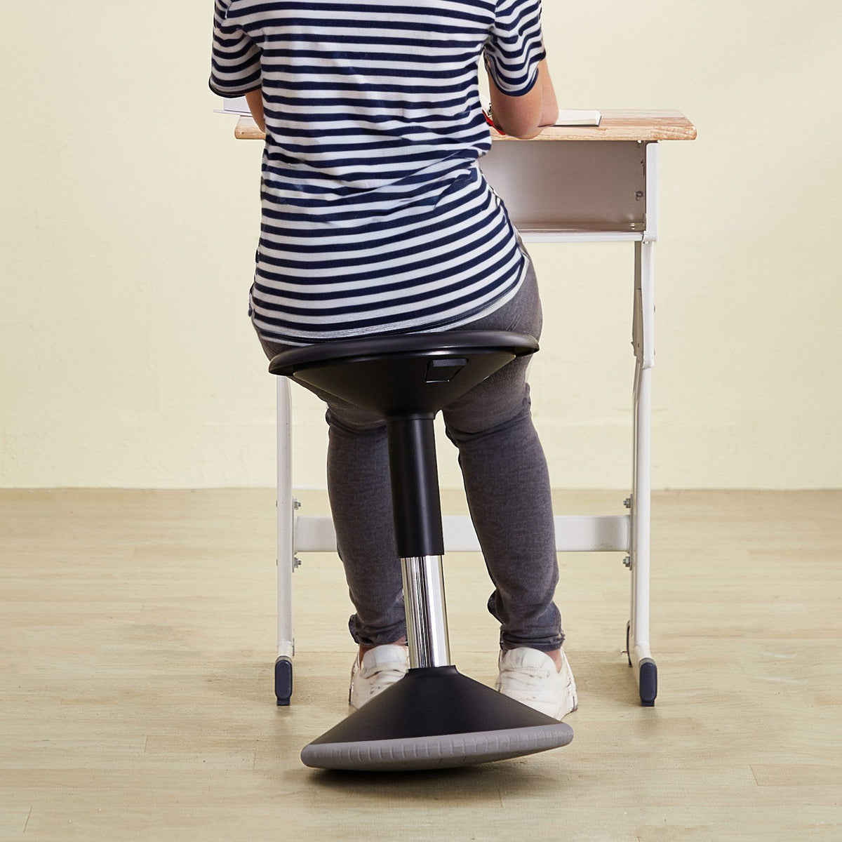 Wobble Chair, Height-Adjustable (15.7-21.7") Active Chair, Flexible Seating Wobble Stool Made of PVC+ABS V952-PHZDZYJCKWDSLAZOHV0