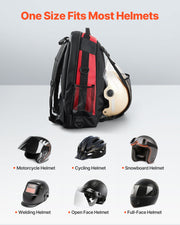 25.2L Welding Backpack 1680D Polyester Welder Backpack for Tool and Helmet V952-PJHJBBBDLHJB61PCB001V0
