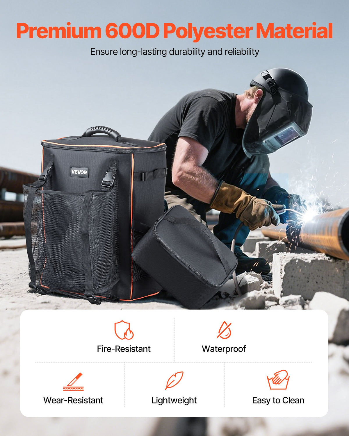 33L Welding Backpack 600D Polyester Welder Backpack for Tools and Helmet V952-PJHJBBBDLHJBOVQND001V0