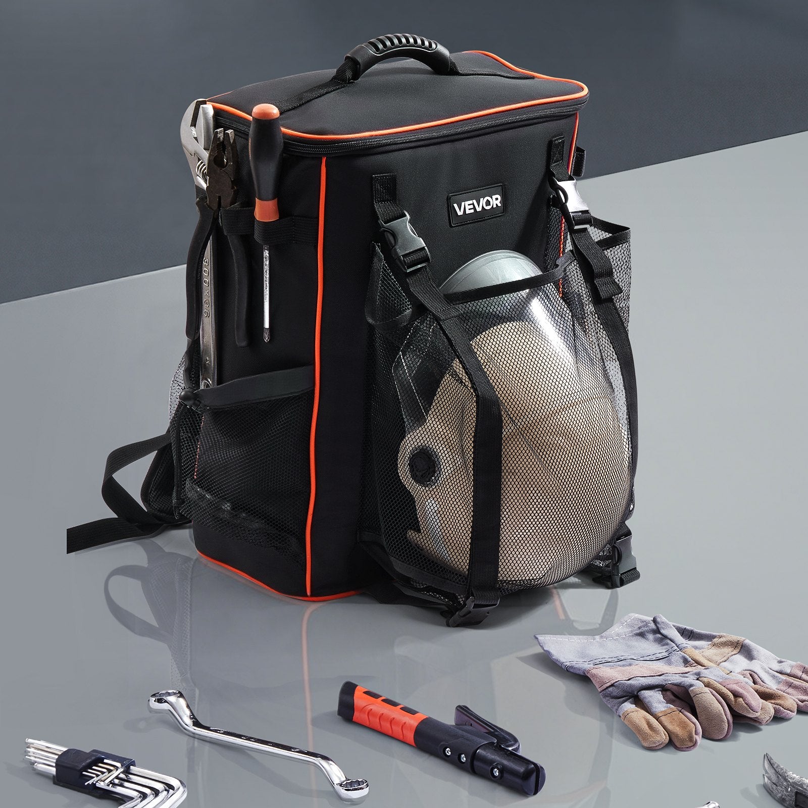 33L Welding Backpack 600D Polyester Welder Backpack for Tools and Helmet V952-PJHJBBBDLHJBOVQND001V0