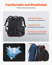 35.6L Welding Backpack 600D Polyester Welder Backpack for Tools and Helmet V952-PJHJBBBDLHJBP420R001V0