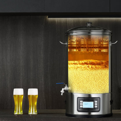 Electric Brewing System, 8 GALLON Brewing Stock Pot, All-in-One Home Beer Brewer, 304 Stainless Steel Brewing V952-PJNJJ8GALWBDXJHW9V3