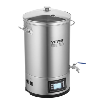 Electric Brewing System, 8 GALLON Brewing Stock Pot, All-in-One Home Beer Brewer, 304 Stainless Steel Brewing V952-PJNJJ8GALWBDXJHW9V3