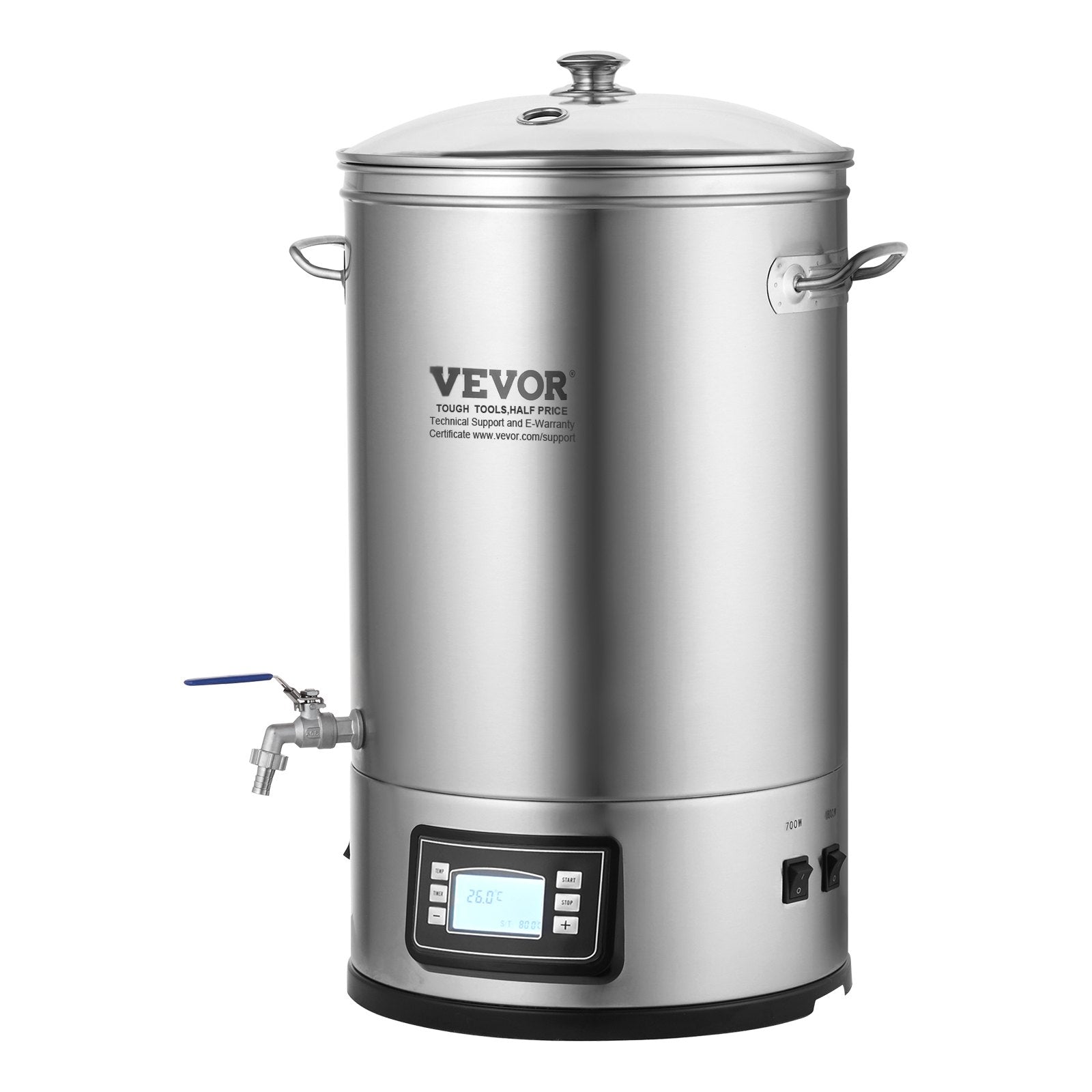 Electric Brewing System, 8 GALLON Brewing Stock Pot, All-in-One Home Beer Brewer, 304 Stainless Steel Brewing V952-PJNJJ8GALWBDXJHW9V3