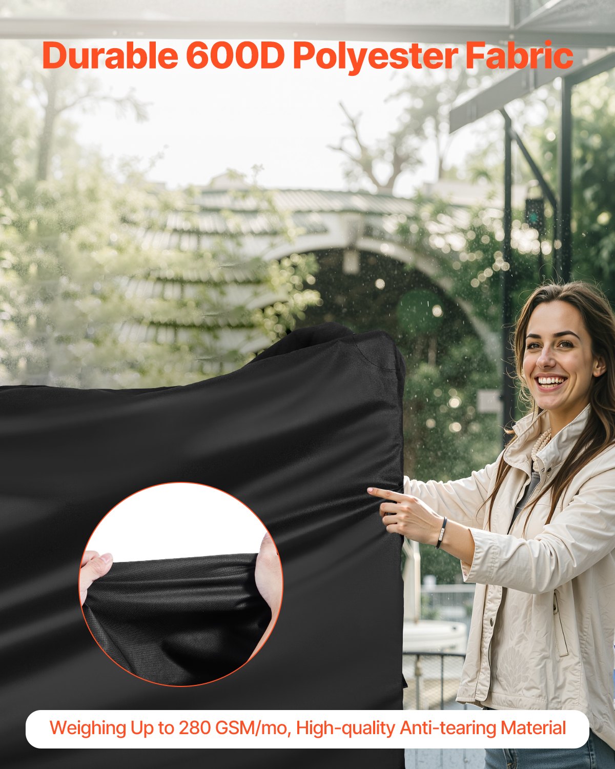 66 inch Grill Cover Heavy Duty BBQ Gas Grill Cover Outdoor Waterproof V952-PJPDSKLZZPDS45DSGV0