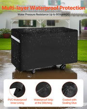 66 inch Grill Cover Heavy Duty BBQ Gas Grill Cover Outdoor Waterproof V952-PJPDSKLZZPDS45DSGV0