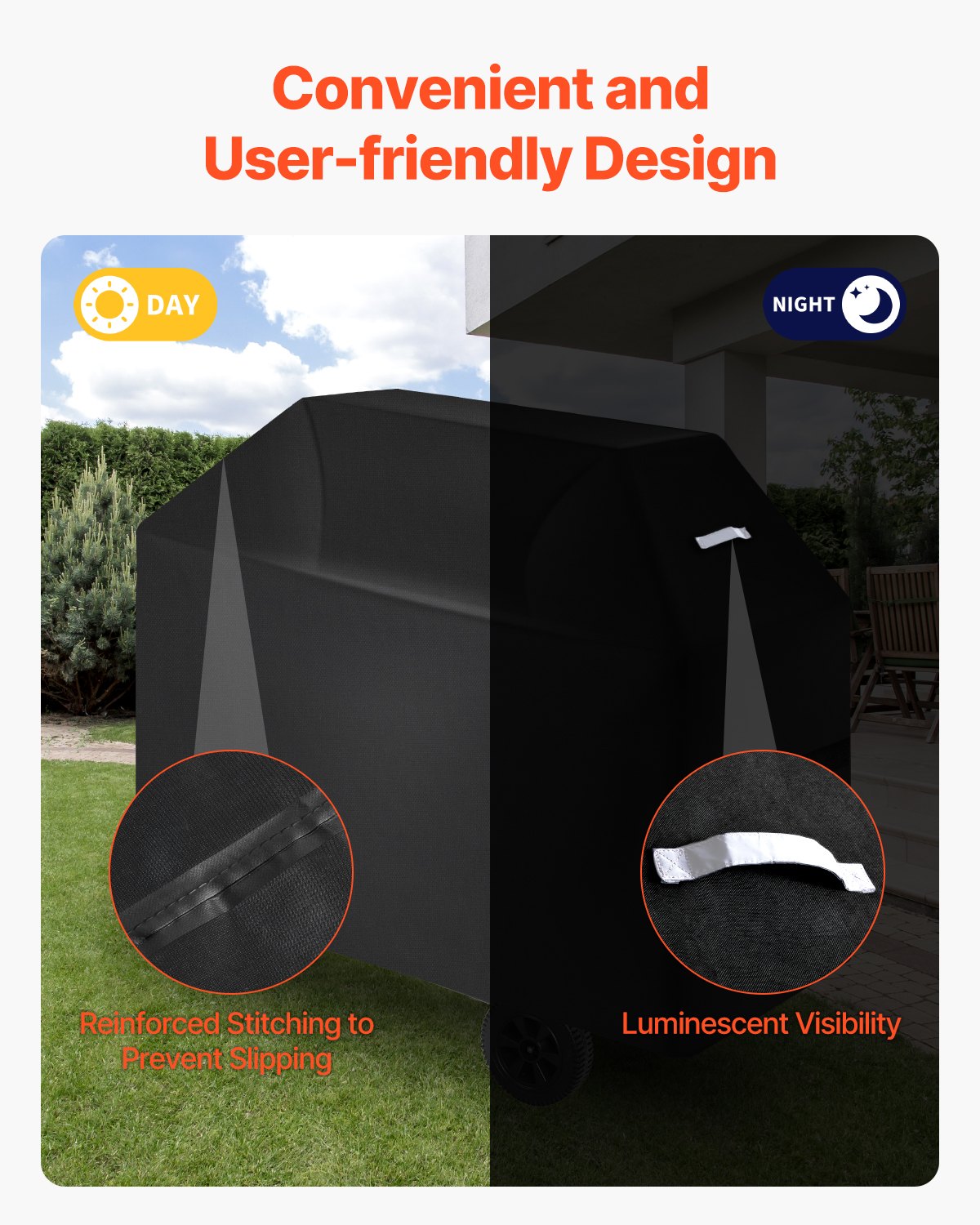 52 inch Grill Cover Heavy Duty BBQ Gas Grill Cover Outdoor Waterproof V952-PJPDSKLZZRQSB8BLWV0