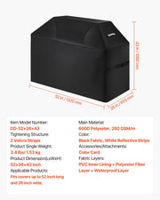 52 inch Grill Cover Heavy Duty BBQ Gas Grill Cover Outdoor Waterproof V952-PJPDSKLZZRQSB8BLWV0
