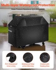 65 inch Grill Cover Heavy Duty BBQ Gas Grill Cover Outdoor Waterproof V952-PJPDSKLZZRQSICQN5V0