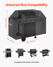 65 inch Grill Cover Heavy Duty BBQ Gas Grill Cover Outdoor Waterproof V952-PJPDSKLZZRQSICQN5V0