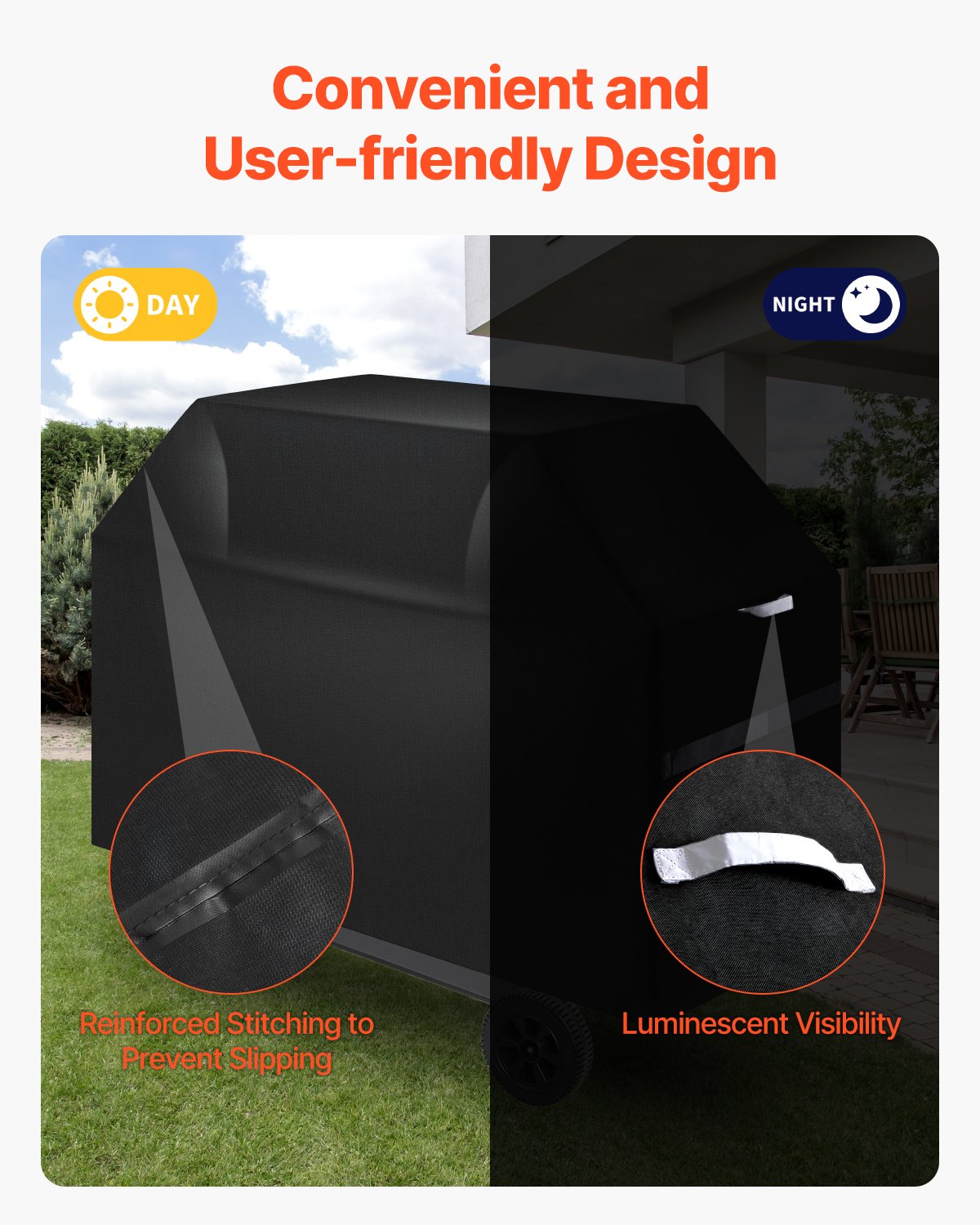 65 inch Grill Cover Heavy Duty BBQ Gas Grill Cover Outdoor Waterproof V952-PJPDSKLZZRQSICQN5V0