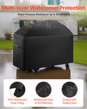 Grill Cover, 63 inch BBQ Covers for Outdoor Grills, Waterproof, Fade Resistant, Weather Resistant Heavy Duty V952-PJPDSKLZZRQSMKUFFV0