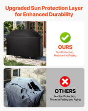 Grill Cover, 63 inch BBQ Covers for Outdoor Grills, Waterproof, Fade Resistant, Weather Resistant Heavy Duty V952-PJPDSKLZZRQSMKUFFV0