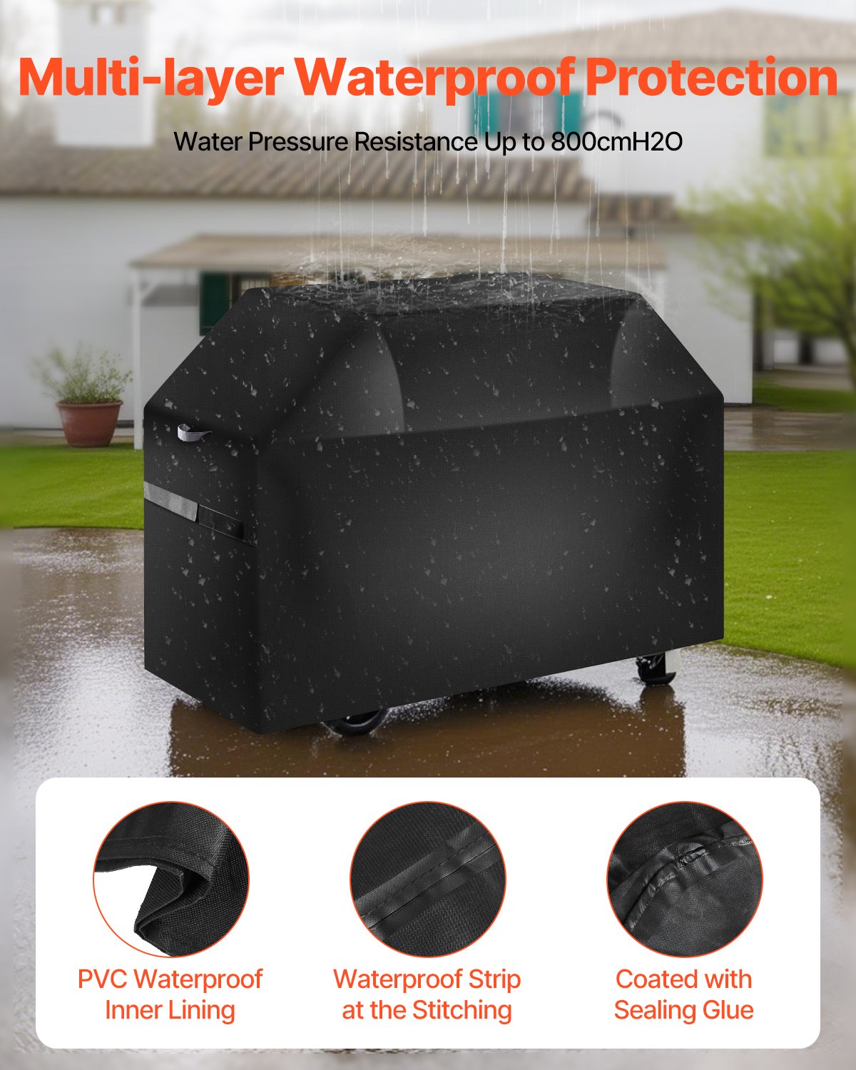 48 inch Grill Cover Heavy Duty BBQ Gas Grill Cover Outdoor Waterproof V952-PJPDSKLZZRQSR8O03V0