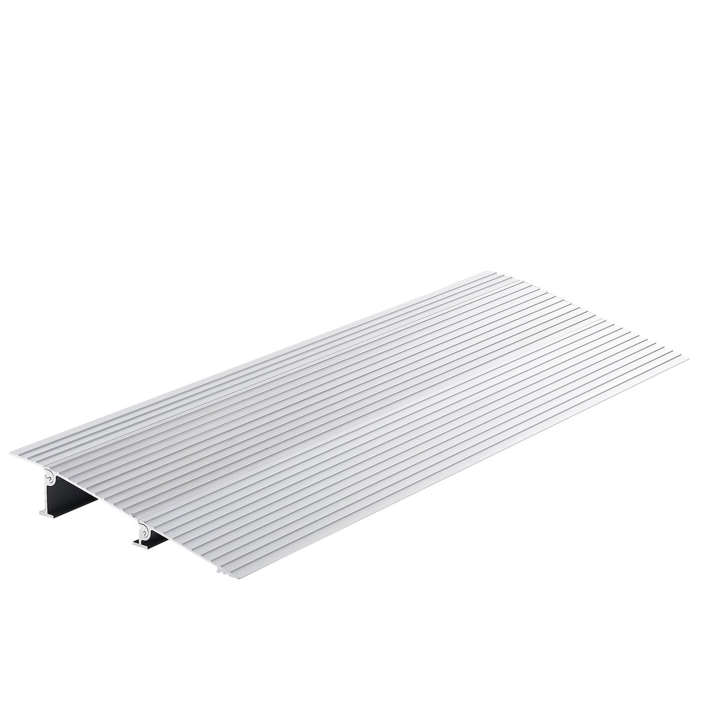 Door Threshold Ramp, 2" Rise, 800 lbs Load Capacity, Door Ramp for Wheelchairs, Aluminum Threshold Ramp for V952-PJSMJLPD2YC7DLYIMV0