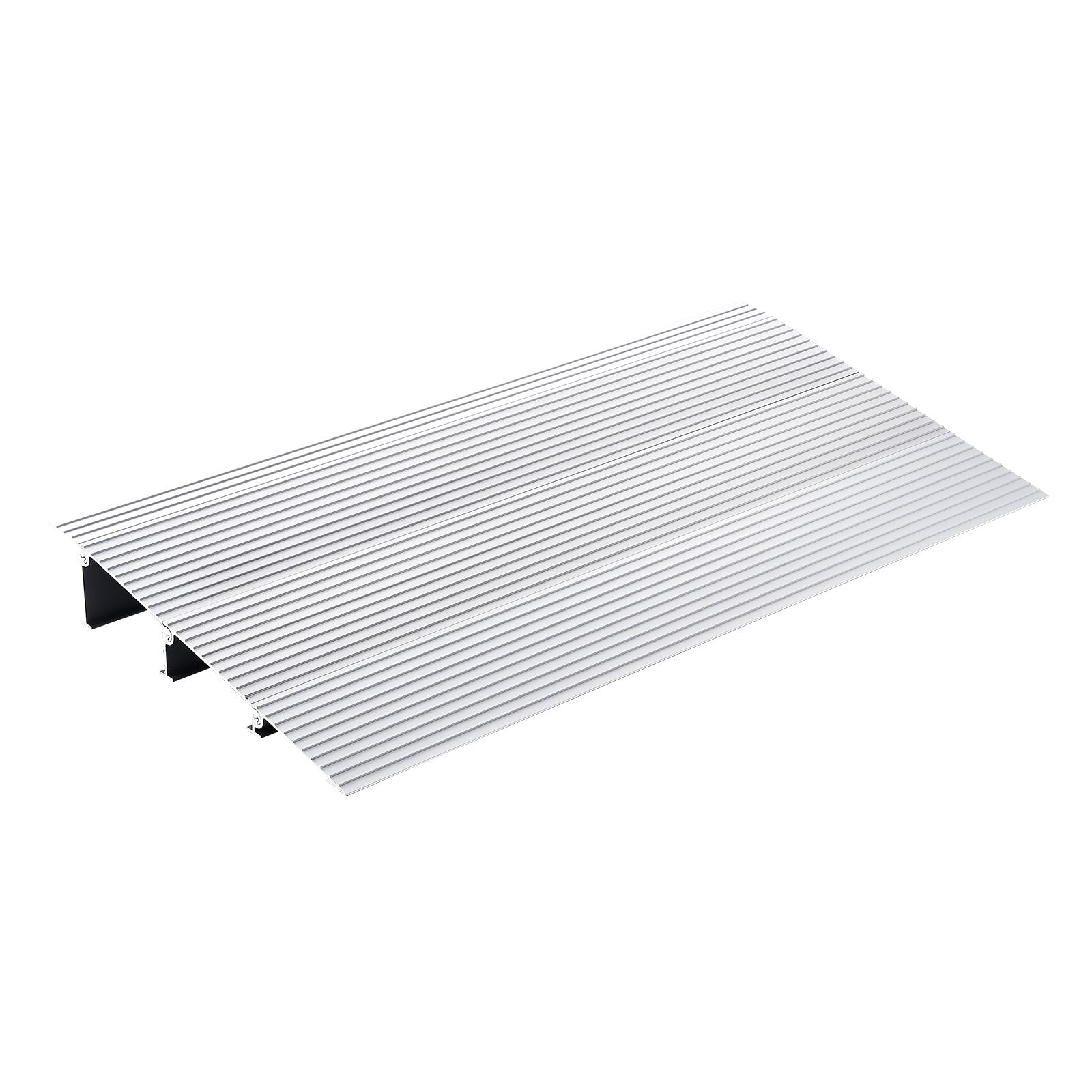 Door Threshold Ramp, 3" Rise, 800 lbs Load Capacity, Door Ramp for Wheelchairs, Aluminum Threshold Ramp for V952-PJSMJLPD3YC76Z2UAV0