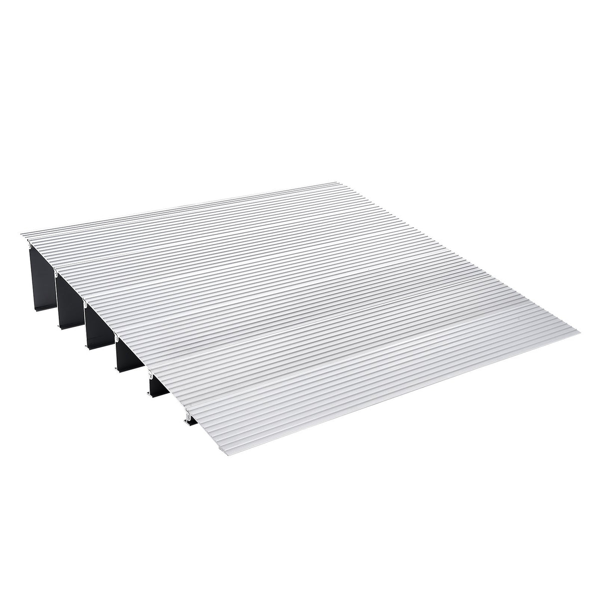 Door Threshold Ramp, 6" Rise, 800 lbs Load Capacity, Door Ramp for Wheelchairs, Aluminum Threshold Ramp for V952-PJSMJLPD6YC7BSNPTV0