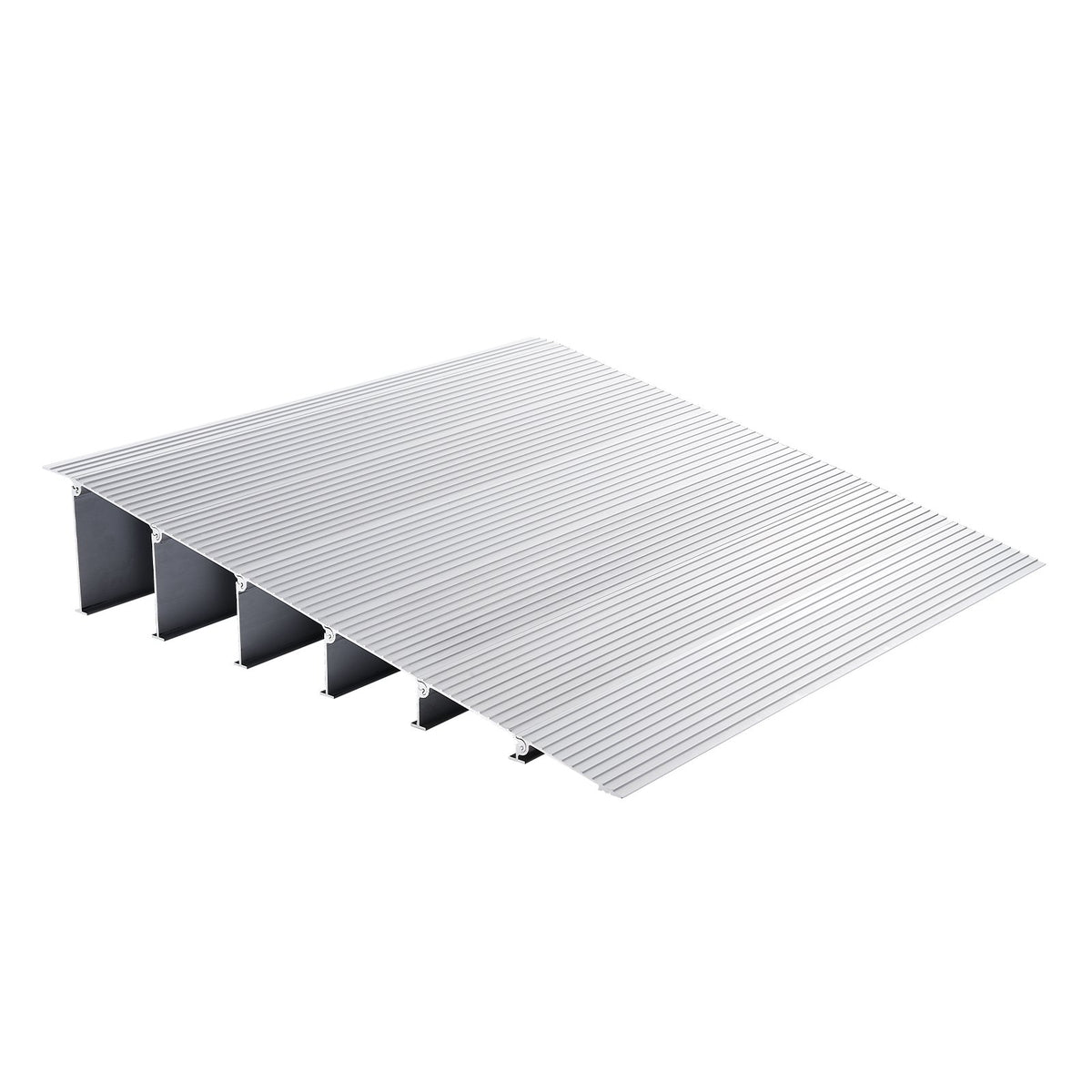 Door Threshold Ramp, 6" Rise, 800 lbs Load Capacity, Door Ramp for Wheelchairs, Aluminum Threshold Ramp for V952-PJSMJLPD6YC7BSNPTV0