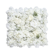 3D Flower Wall Panel, 24 PCS 15 x 15 inch, Artificial Floral Wall Background Mesh Backing Mat,Seamless V952-PJSRZZWQ24PCRIA85V0
