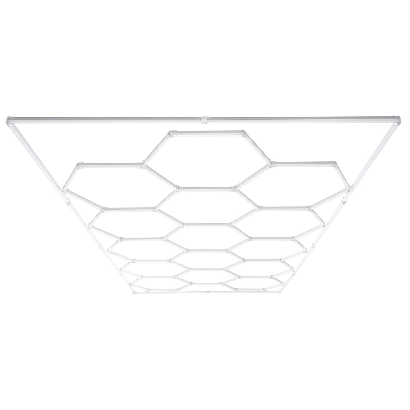 Hexagon Garage Lights 66300LM 15 Grids Honeycomb LED Shop Ceiling Light V952-PJXCKDBSLBX6VPB5YV3