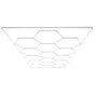 Hexagon Garage Lights 66300LM 15 Grids Honeycomb LED Shop Ceiling Light V952-PJXCKDBSLBX6VPB5YV3