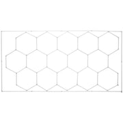 Hexagon Garage Lights 66300LM 15 Grids Honeycomb LED Shop Ceiling Light V952-PJXCKDBSLBX6VPB5YV3