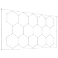 Hexagon Garage Lights 86400LM 5 Grid Honeycomb LED Shop Ceiling Light V952-PJXCKDBSLBX8QPB8PV3
