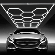 Hexagon Garage Lights 86400LM 5 Grid Honeycomb LED Shop Ceiling Light V952-PJXCKDBSLBX8QPB8PV3