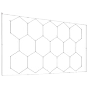 Hexagon Garage Lights 86400LM 5 Grid Honeycomb LED Shop Ceiling Light V952-PJXCKDBSLBX8QPB8PV3