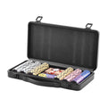 Poker Chip Set, 300-Piece Poker Set, Complete Poker Playing Game Set with Carrying Case, Heavyweight 14 Gram V952-PKCMTZCLAY308AR11V0