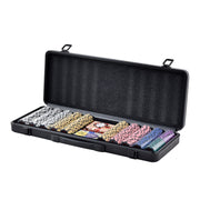 Poker Chip Set, 500-Piece Poker Set, Complete Poker Playing Game Set with Carrying Case, Heavyweight 14 Gram V952-PKCMTZCLAY50H2LS7V0
