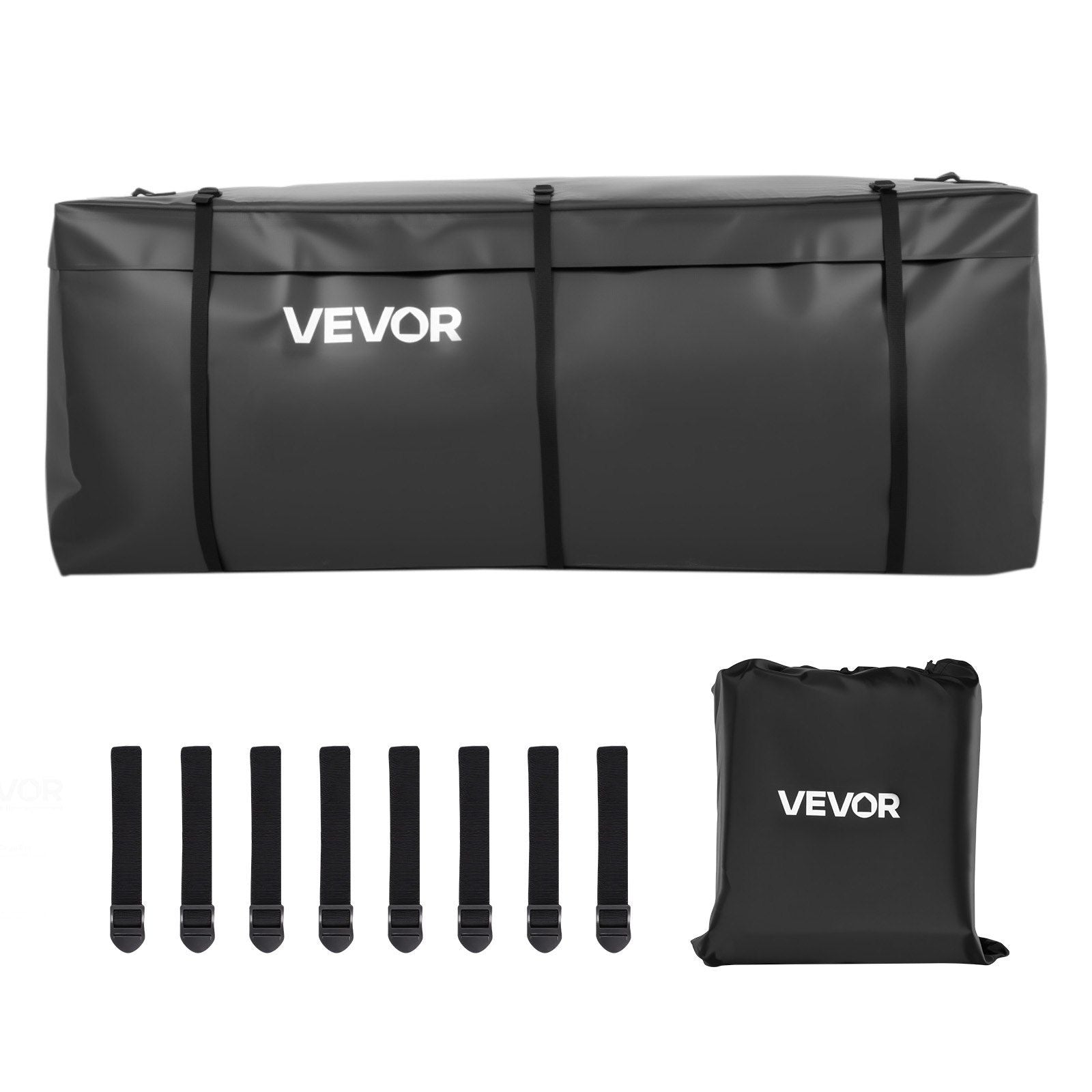 Hitch Cargo Carrier Bag, Waterproof 840D PVC, 152 x 60.7 x 61 cm (20 Cubic Feet), Heavy Duty Cargo Bag for V952-PKHB20CUFTGP4MDGW001V0