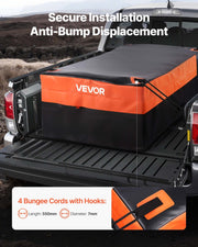Truck Bed Cargo Bag, Waterproof 840D PVC, 130 x 102 x 55.5 cm (26 Cu. ft), Heavy Duty Cargo Bag for Truck Bed V952-PKHB26CUFTGPBQG25001V0