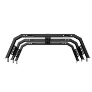 Overland Truck Bed Rack, 125-172.5 cm Width, Adjustable Overland Bed Cargo Rack with Sidebar, 408.2 kg Static V952-PKHJGGKHJGDCS90NFV0