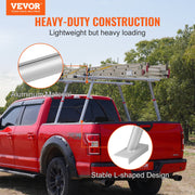 Truck Rack, 363lbs Capacity, 19-34in Adjustable Height, Aluminum Ladder Rack for Truck with 8 Non-Drilling V952-PKHJLXJB71INCO9JWV0