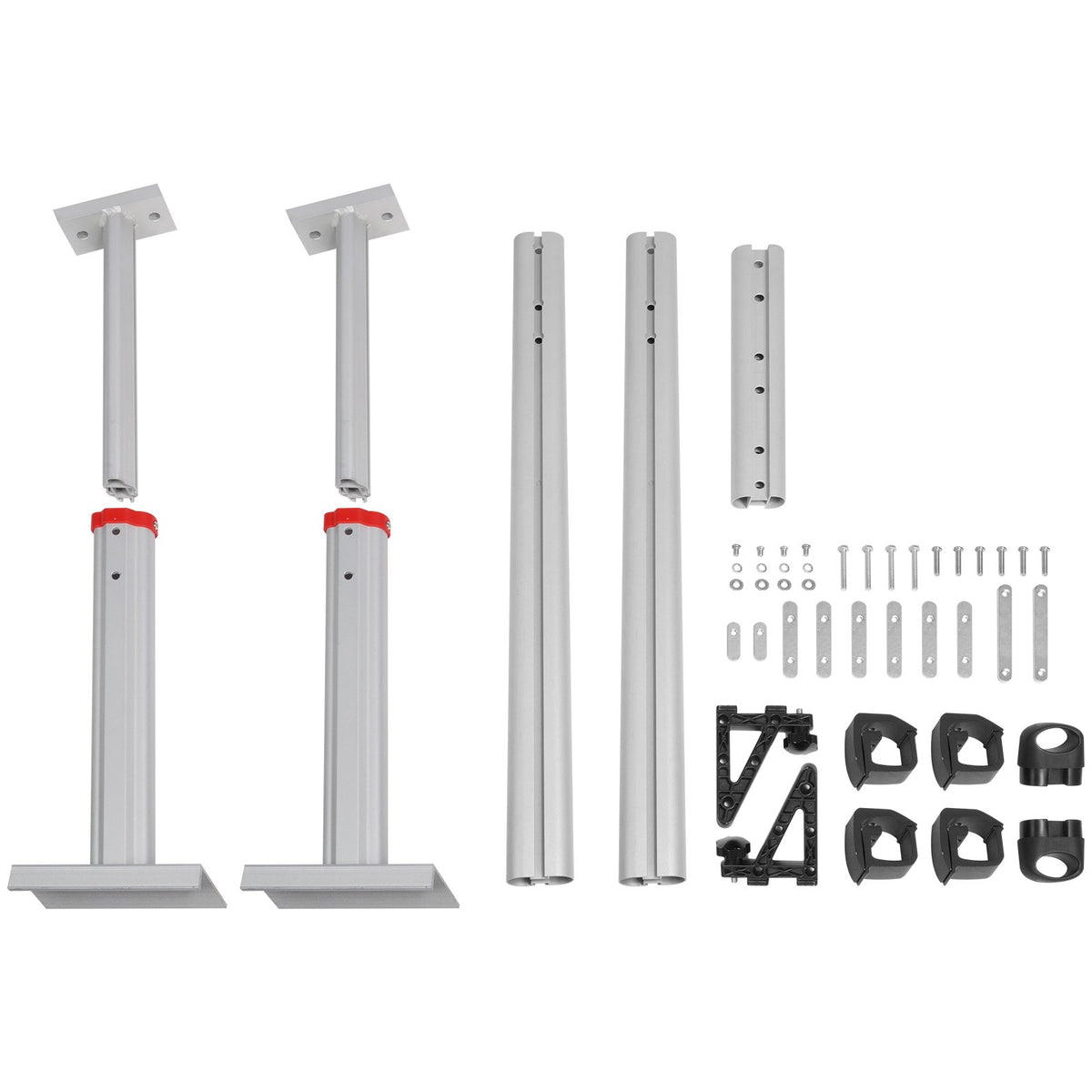 Truck Rack, 363lbs Capacity, 19-34in Adjustable Height, Aluminum Ladder Rack for Truck with 8 Non-Drilling V952-PKHJLXJB71INCO9JWV0
