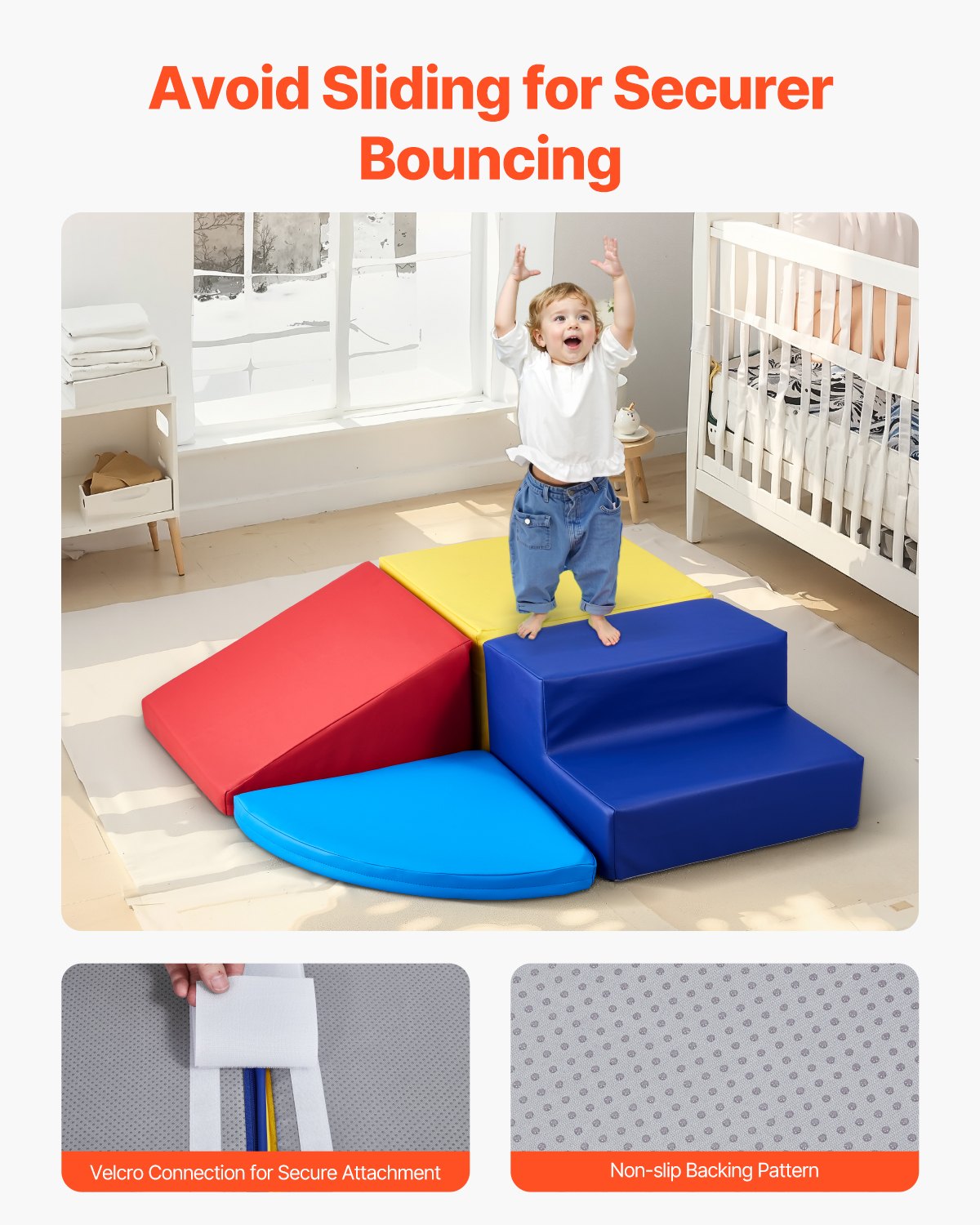 Climbing Toys, 4-Piece Set, Foam Climbing Toys for Toddlers 6 Months to 3 Years Old, PU Leather Climbing V952-PMWJTZBDQKBD5XYDEV0