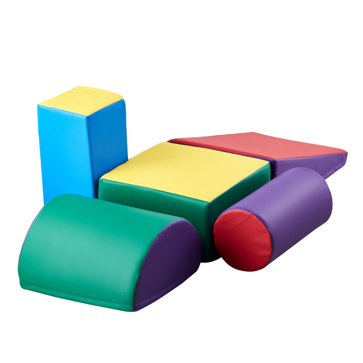 Climbing Toys 5 Piece Foam Climbing Blocks for Toddlers and Preschoolers V952-PMWJTZBDQKBDWU3E6V0