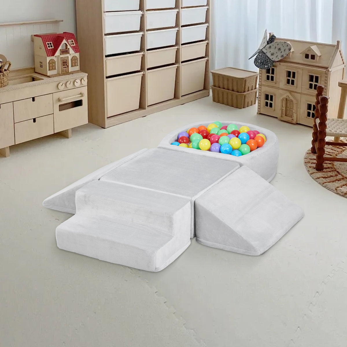 Climbing Toys, 5-Piece Set, Foam Climbing Blocks for Toddlers 6 Months to 3 Years, Baby Climbing Blocks with V952-PMWJTZDQKBDQEXR20V0