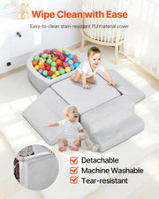 Climbing Toys, 5-Piece Set, Foam Climbing Blocks for Toddlers 6 Months to 3 Years, Baby Climbing Blocks with V952-PMWJTZDQKBDQEXR20V0