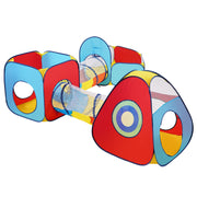 5 in 1 Kids Play Tent with Tunnel, Basketball Hoop for Boys, Girls, Babies and Toddlers, Indoor/Outdoor Pop V952-PPSDZPX5DCS0ZMG6CV0