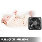 Industrial Ventilation Extractor Metal Axial Exhaust Commercial 12 inch Air Blower Fan 250MM opening exhaust V952-PQFJYNF-250-2T001V7