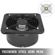 Industrial Ventilation Extractor Metal Axial Exhaust Commercial 12 inch Air Blower Fan 250MM opening exhaust V952-PQFJYNF-250-2T001V7