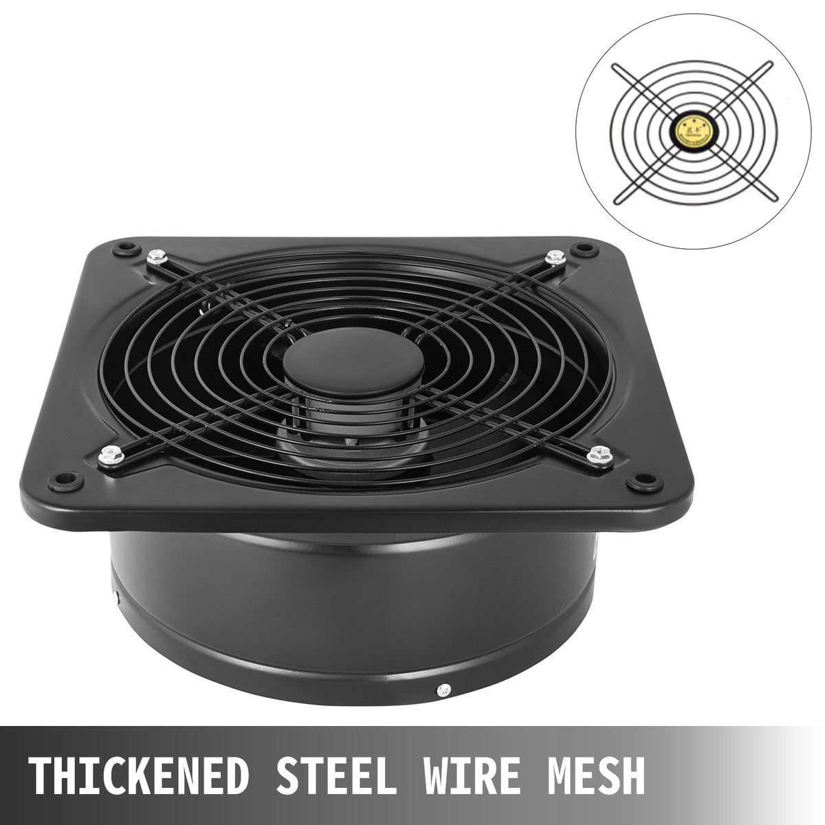 12 Inch Industrial Ventilation Extractor ventilation fan commercial air blower fan Metal Axial Exhaust 300MM V952-PQFJYNF-300-2T001V7