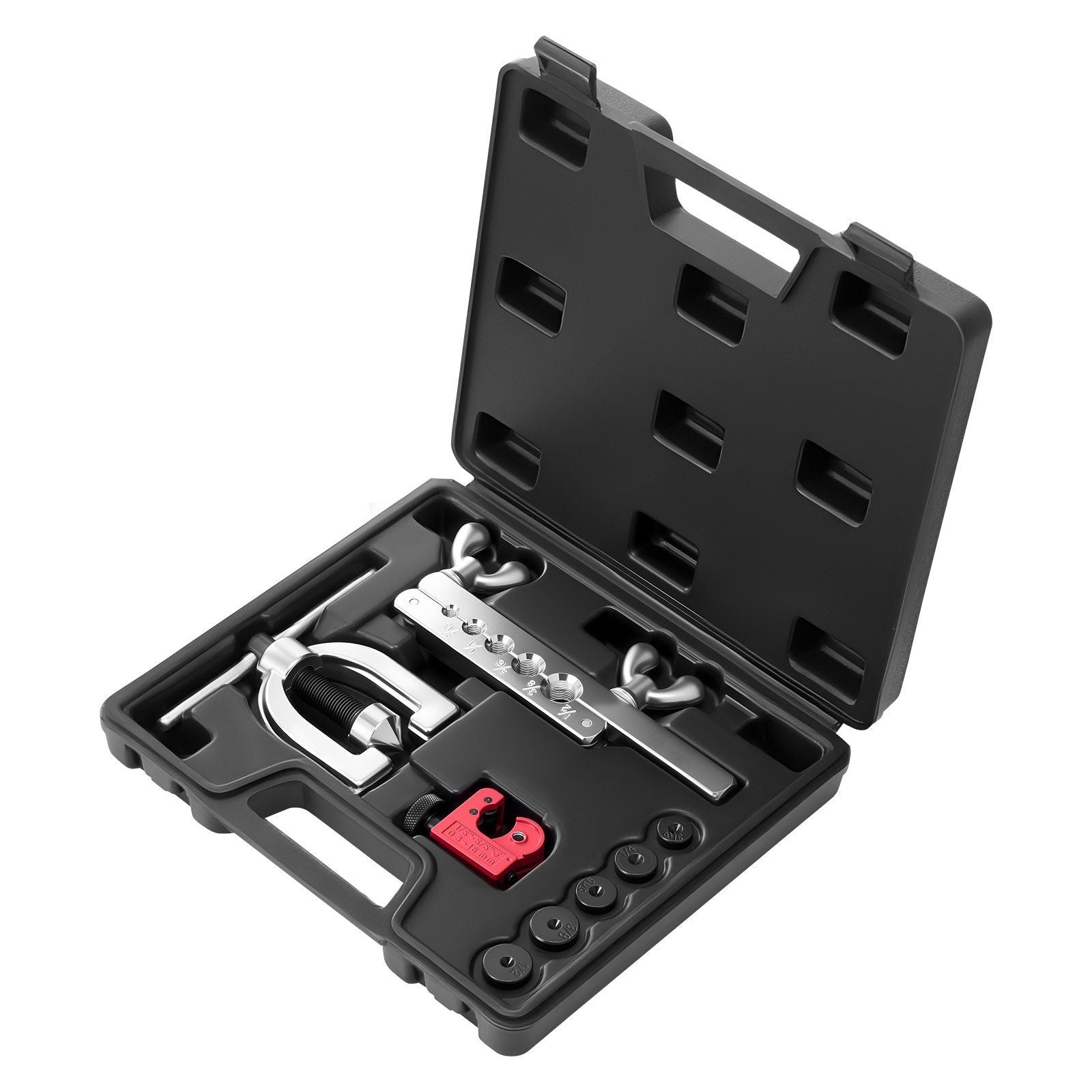 Brake Line Repair Kit, 45 degrees Double & Single Brake Line Flaring Tool Kit, 7.6m x 4.76mm Copper Coated V952-PQGKGQYJKKGJOVJIK001V0