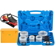 Hydraulic Exhaust Pipe Expander, 1-5/8" to 4-1/4" Size, 10 T Pedal Pump Included with 4 Dies, 2 Storage Cases V952-PQGKZQJDK74146FT0V0