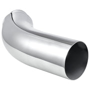 Elbow Exhaust Tip, 101.6mm Inlet, 152.4mm Outlet, 584mm Overall Length, Chrome Turn Down Exhaust Tip with V952-PQWGZWGRK4IN0RPH2001V0