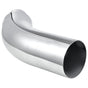 Elbow Exhaust Tip, 101.6mm Inlet, 152.4mm Outlet, 584mm Overall Length, Chrome Turn Down Exhaust Tip with V952-PQWGZWGRK4IN0RPH2001V0