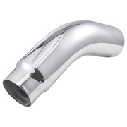 Elbow Exhaust Tip, 127mm Inlet, 152.4mm Outlet, 584mm Overall Length, Chrome Turn Down Exhaust Tip with Clamp V952-PQWGZWGRK5INWJ6MB001V0