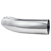 Elbow Exhaust Tip, 127mm Inlet, 152.4mm Outlet, 584mm Overall Length, Chrome Turn Down Exhaust Tip with Clamp V952-PQWGZWGRK5INWJ6MB001V0